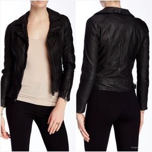 Muubaa Nassau Leather Biker Jacket